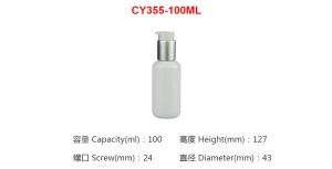 Cosmetische plastic fles Jh-cy355-100ml