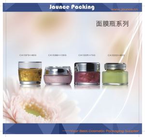 Cosmetische glazen pot Jh-hx-ca10373